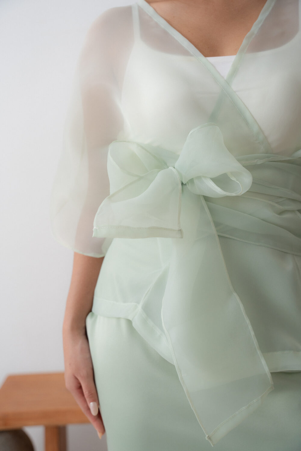 Aster Kurung Mint Green - Image 3